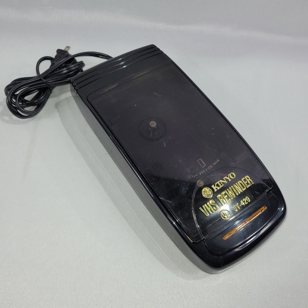 Kinyo UV-420 Vintage VHS Video Tape Movie Rewinder